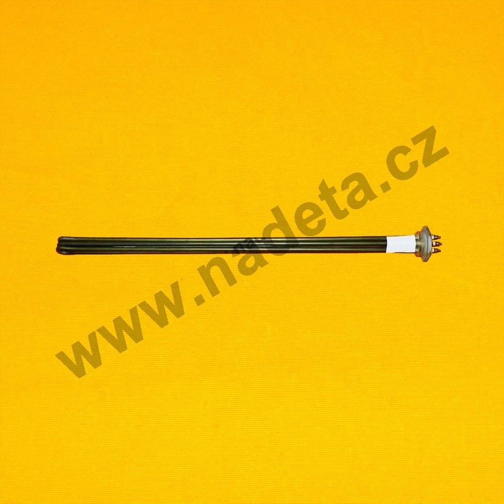 Topné těleso 12000 W 3x230 V oprava l=730mm, klíč 60mm příruba M48