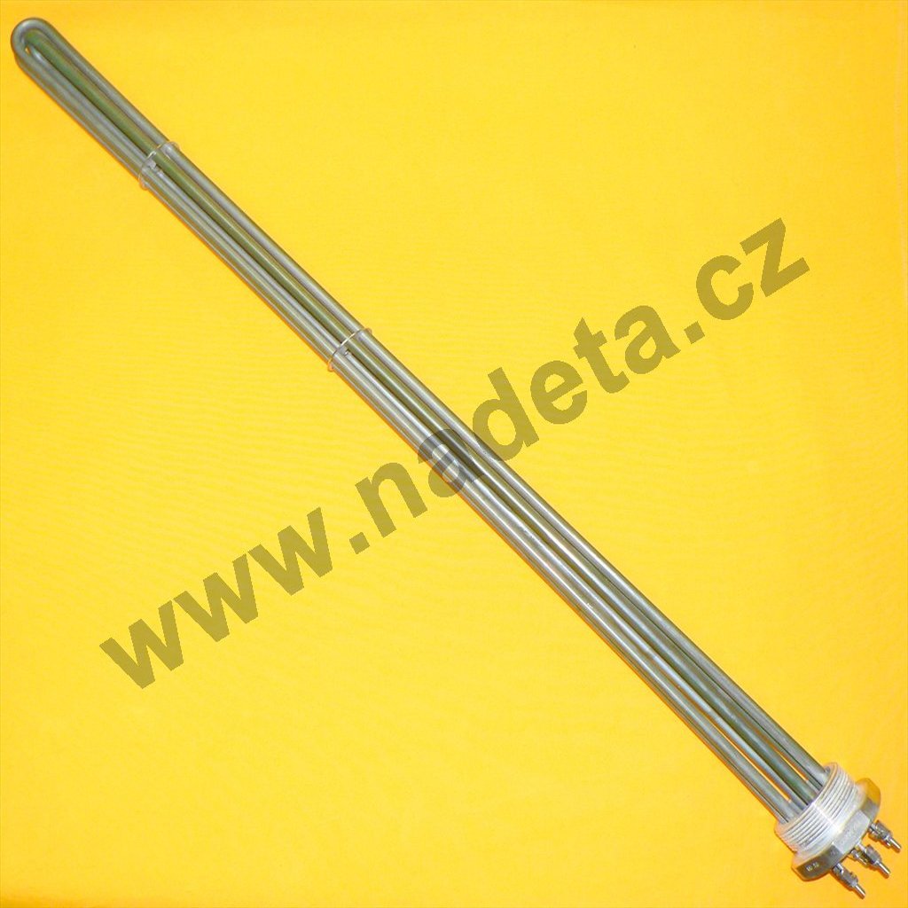 Topné těleso 12000 W 3x400 V oprava l=800mm, klíč 70mm, příruba M60