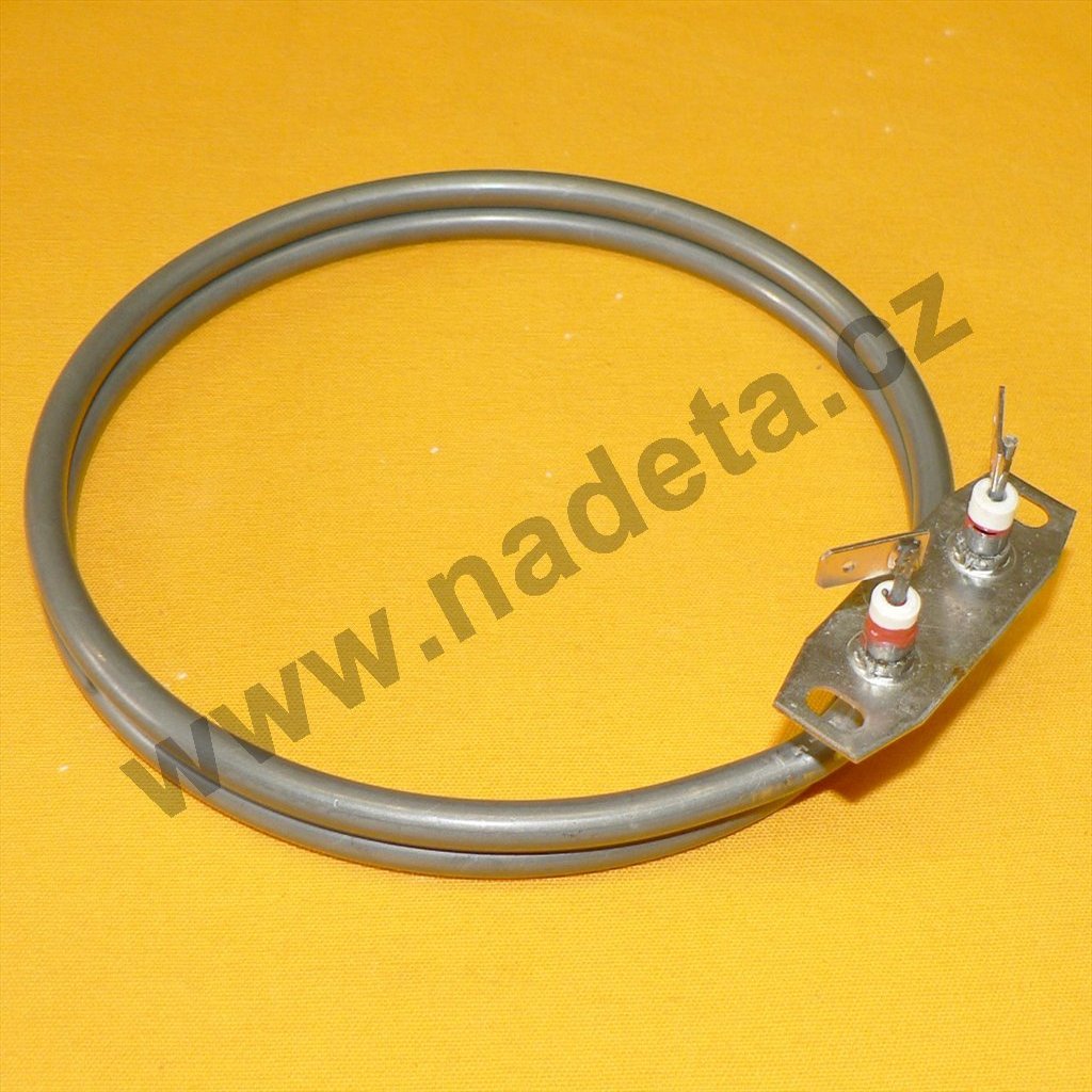 Topné těleso 1300W, d=130/145mm, skleněná trouba Bravo