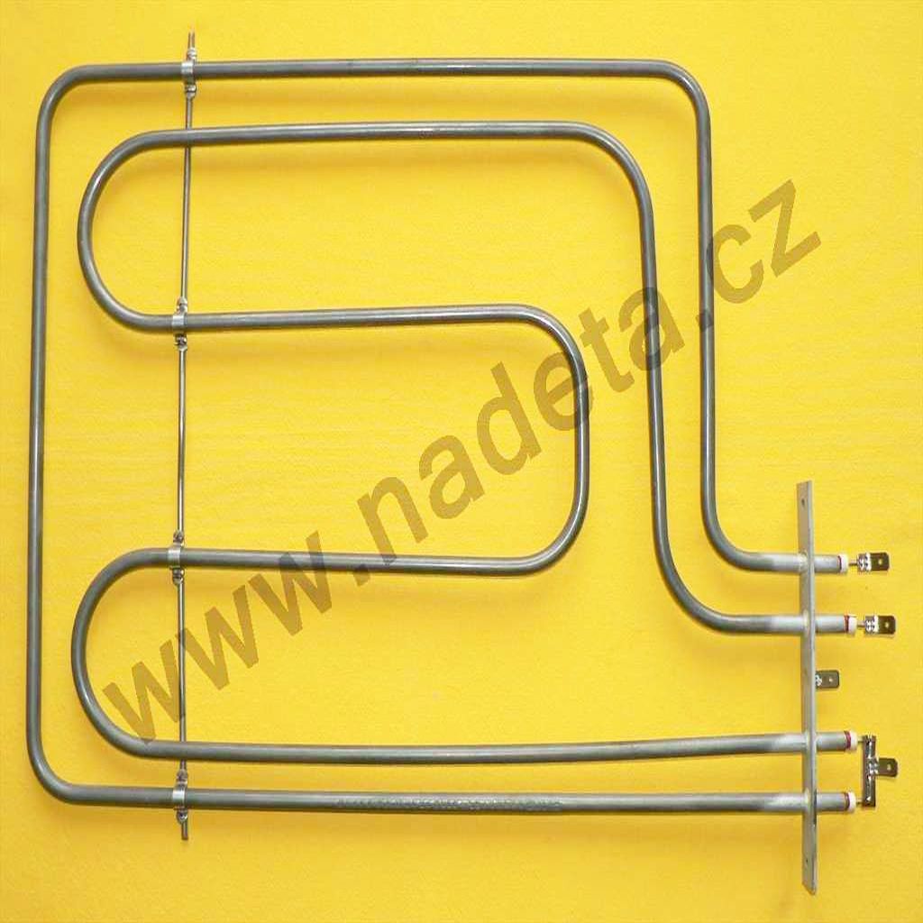 Topné těleso  1500 W / 1000 W Perfekt, Bravo, horní s grilem 