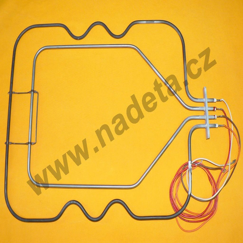 Topné těleso 1500 W 800 W/230 V + 700 W/86 V spodní Siemens, Bosch, do sporáku