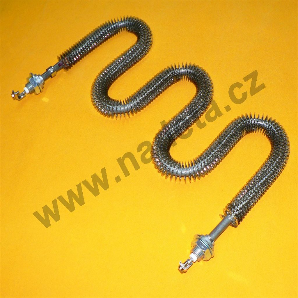 Topné těleso 1500W 230V "UUU" ovinuté  l=170mm š=320mm