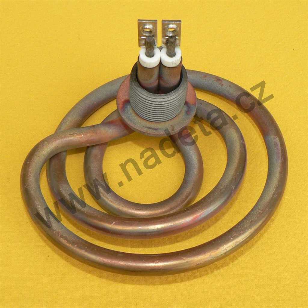 Topné těleso 1700W, měď, spirála, ROMO 