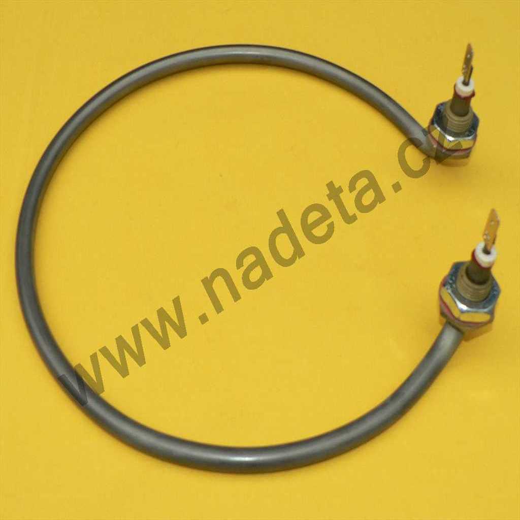 Topné těleso 1750W, 2 vývody, pračka WM