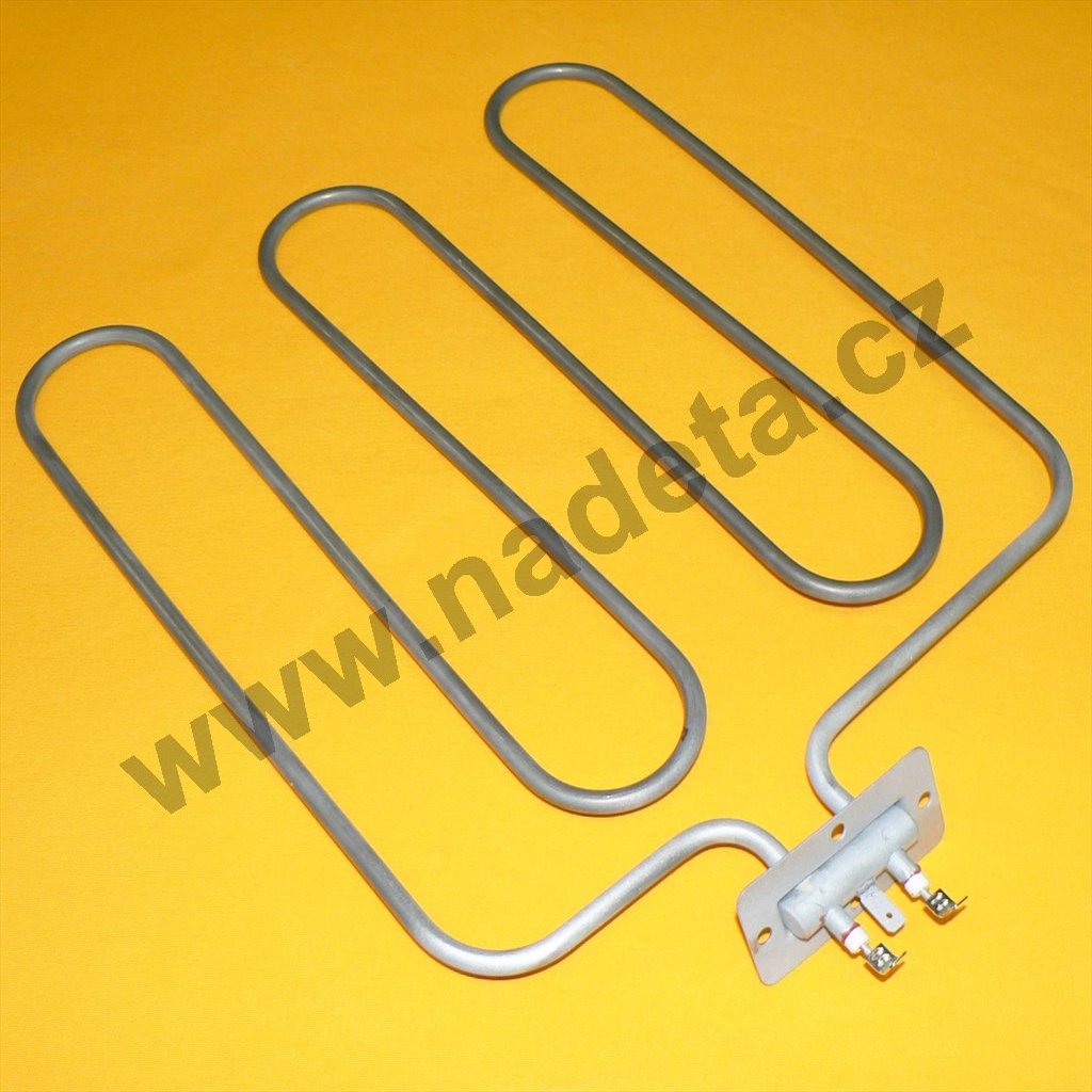 Topné těleso 1900 W 230 V l=300mm š=260mm otočná příruba, do konvektomatu, opravené