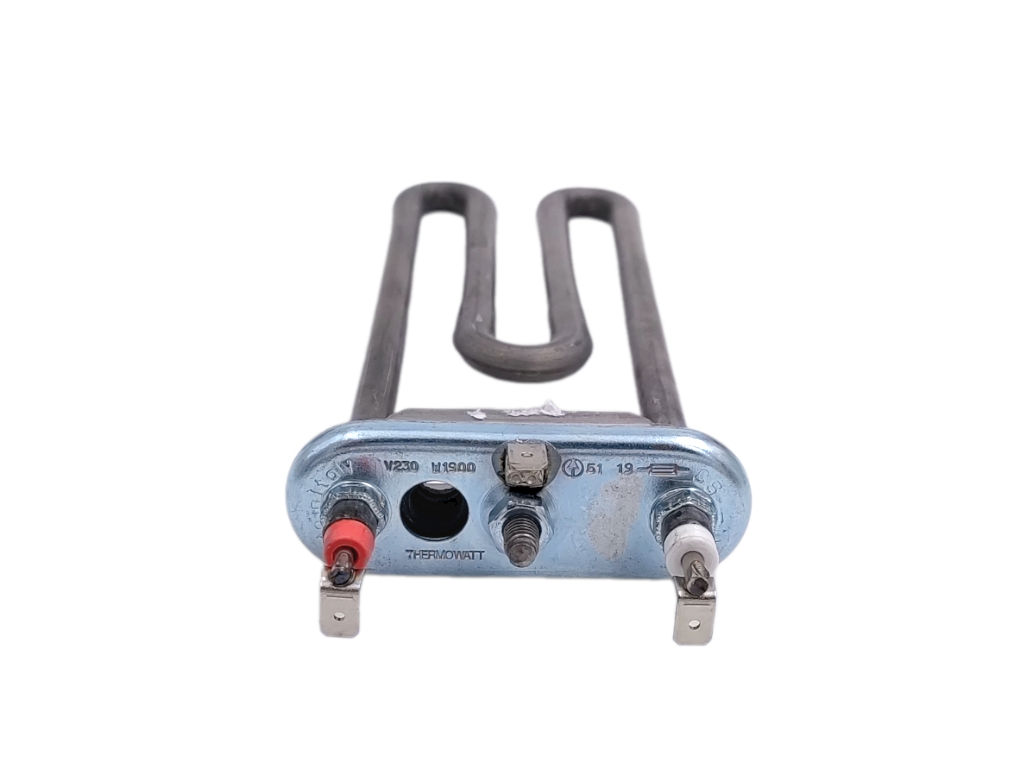 Topné těleso 1900W, 185mm s otvorem, pračka Ariston