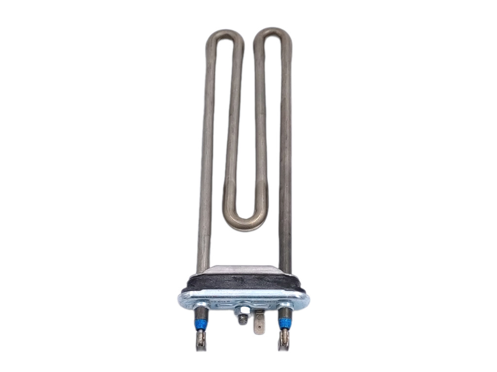 Topné těleso 1950 W, l = 235 mm, s pojistkou, úzká příruba, do pračky