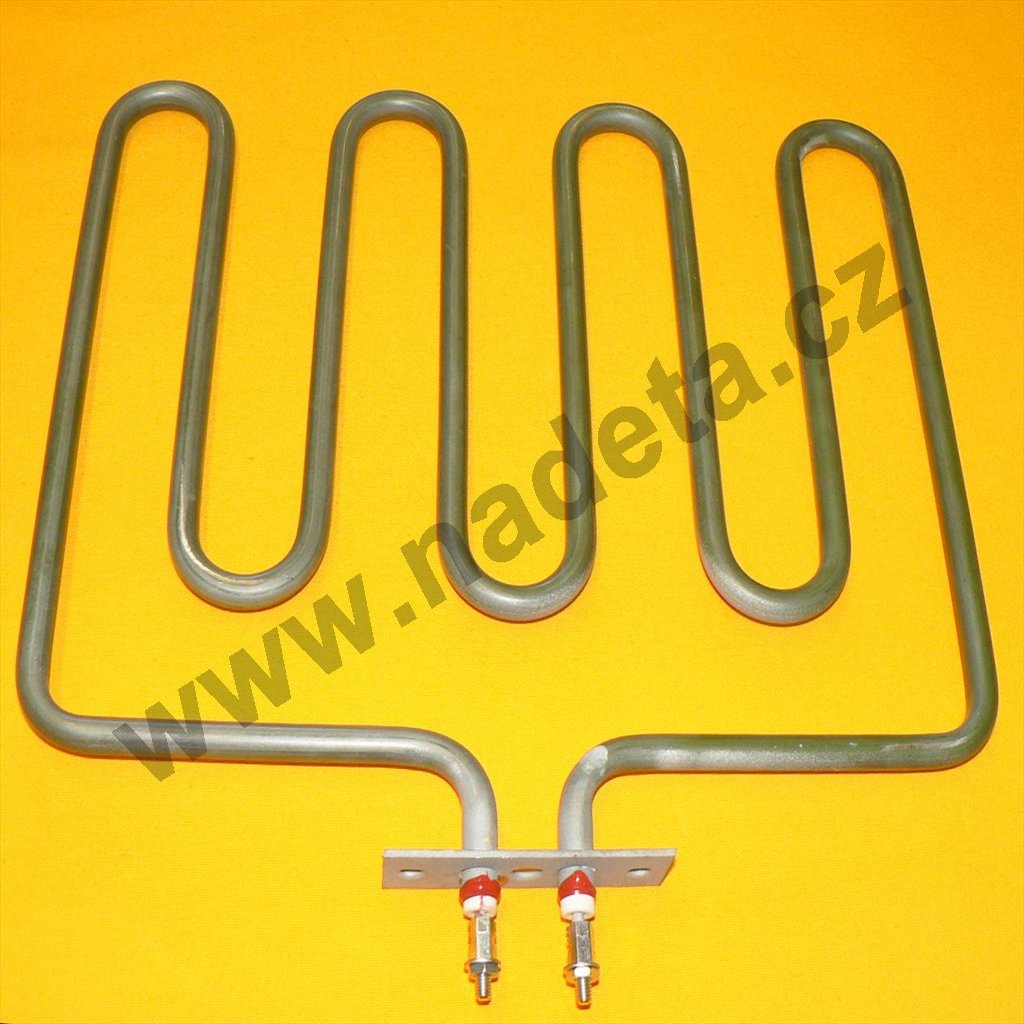 Topné těleso 2000 W 230 V "MM" s přírubou l=235mm š=260mm