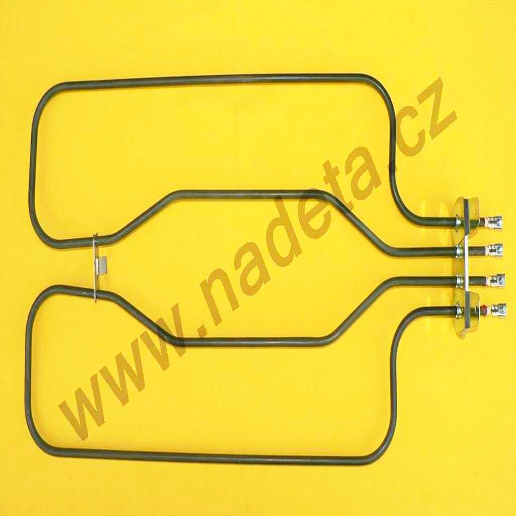 Topné těleso 2000 W Mora horní sporák 816, 817, 2x1000 W ZZ 12016