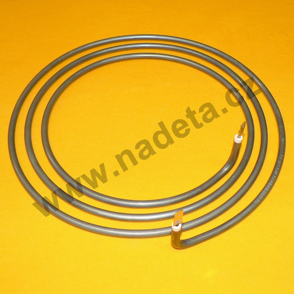 Topné těleso 2000W, 230V, d=250mm, stočená plotna