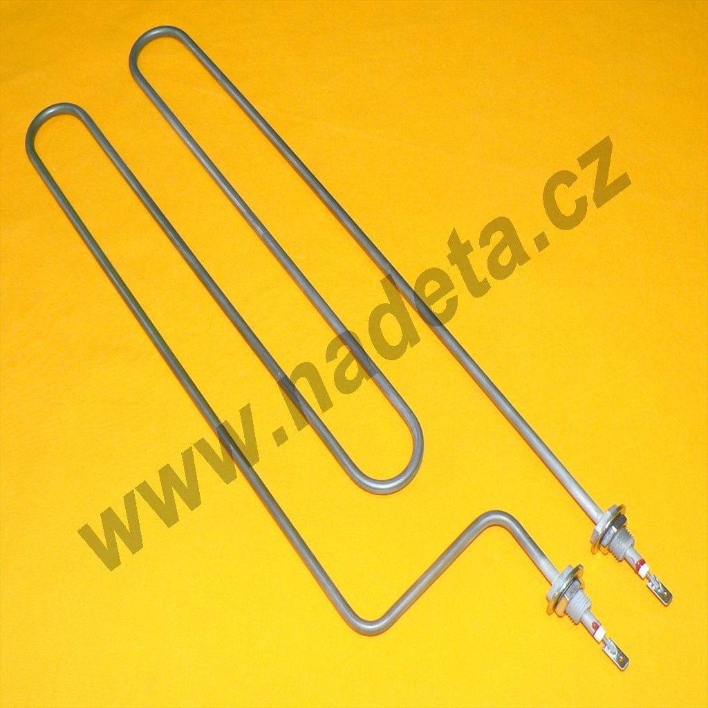 Topné těleso 2000W, 400V, 2xM14, udírna