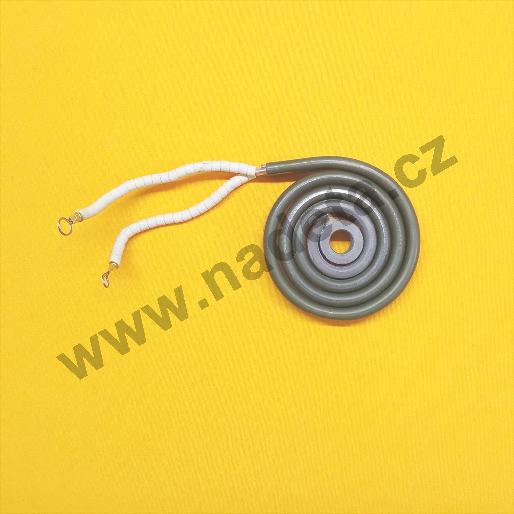 Topné těleso 250 W 230 V stočené pastovací stroj