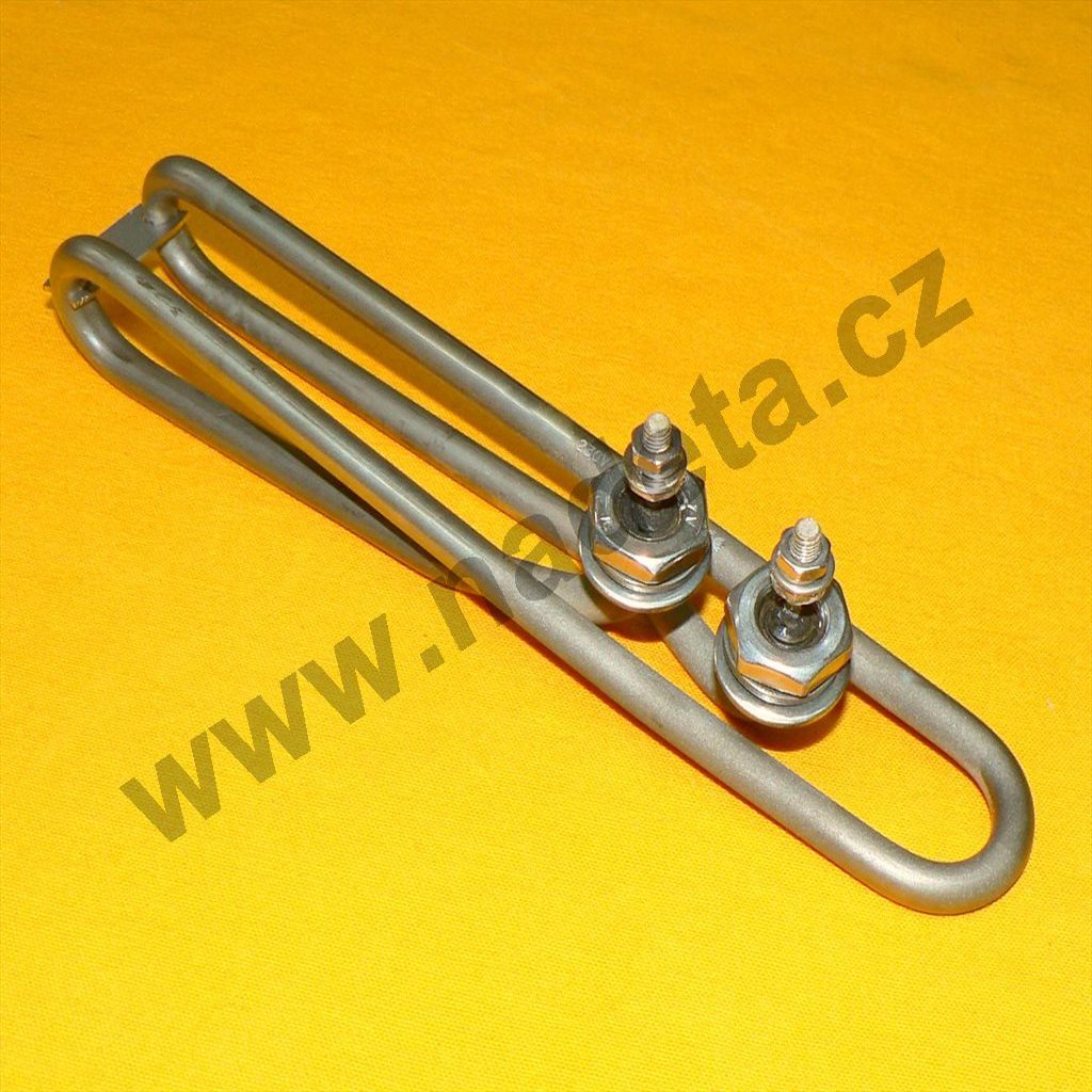 Topné těleso 2700 W 230 V "H" vířivka, vířivá vana, uchycení 2 x M10 s roztečí 25mm