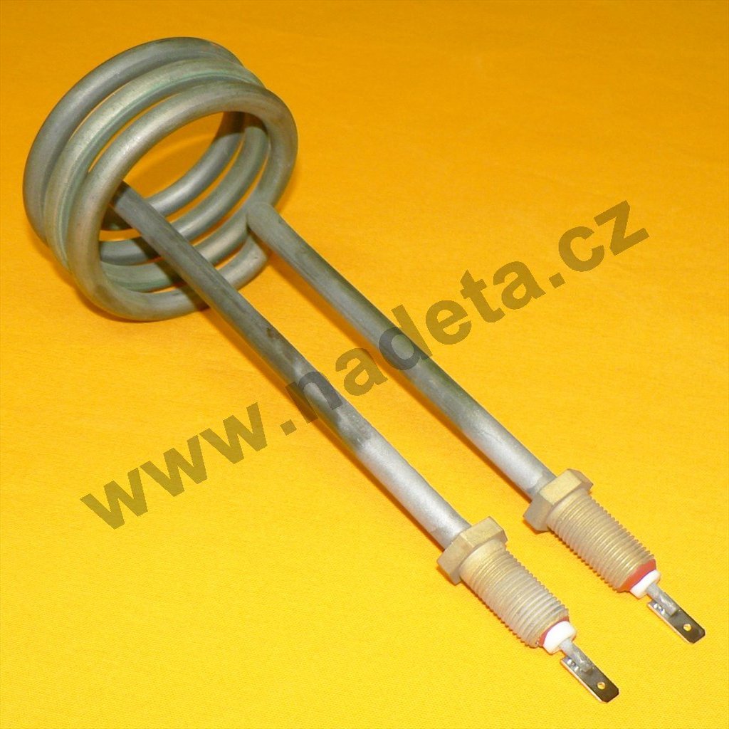 Topné těleso 2700 W 230 V stočené l=175mm d=80mm, nápojový automat