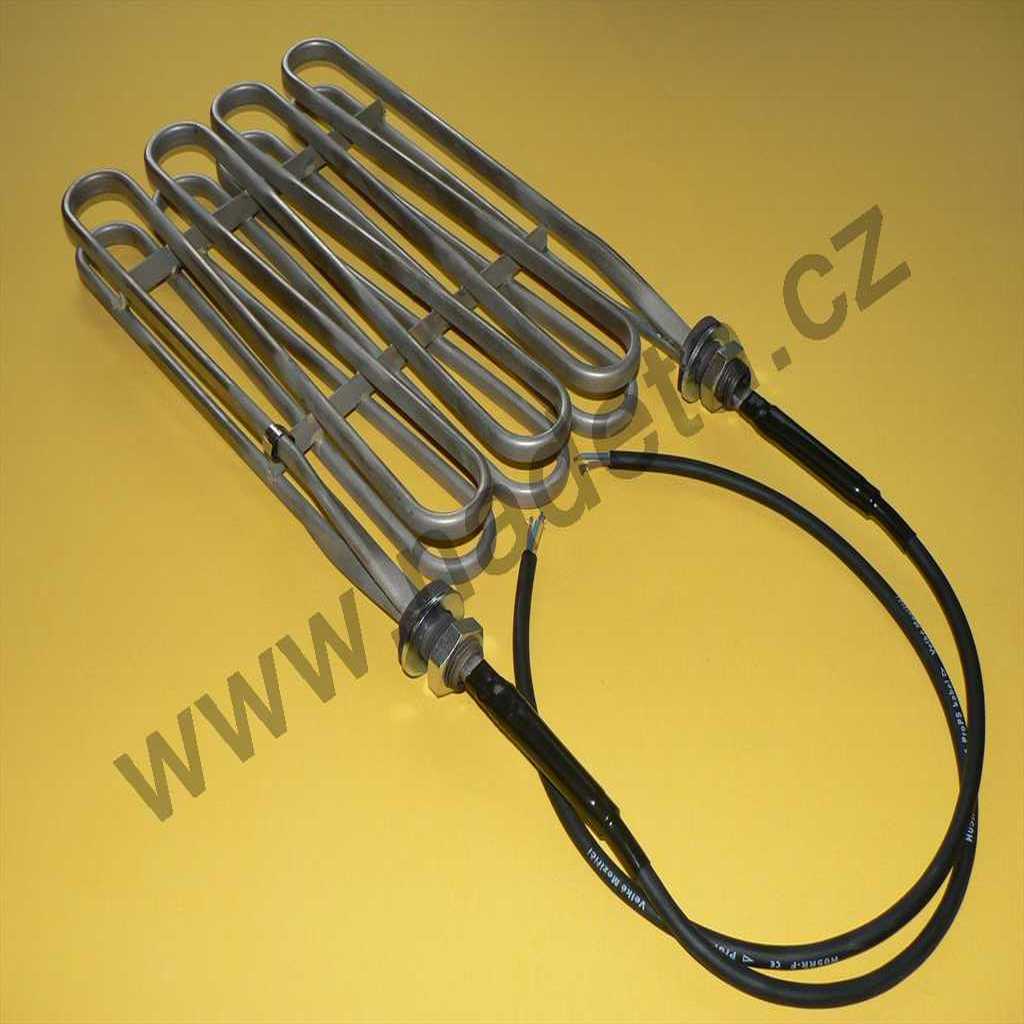 Topné těleso 2x1000W 2 x maximka, l=320, š=205, 230V