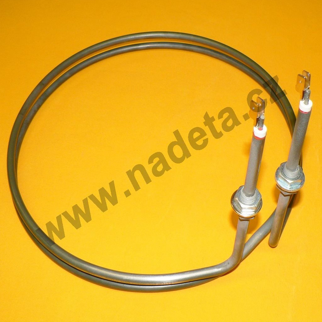 Topné těleso 3000 W 230 V kruhové d=300mm, rozteč vývodů 30mm, do konvektomatu