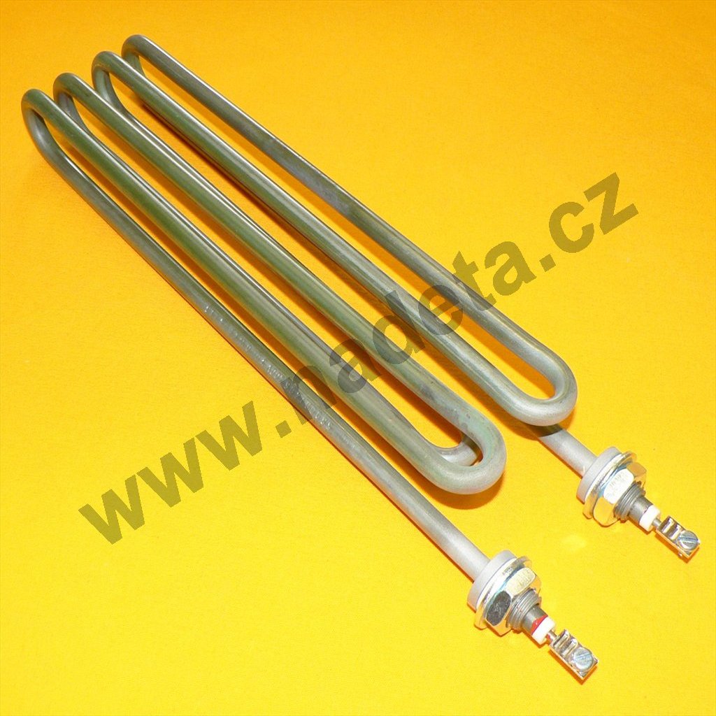 Topné těleso 3000 W 400 V "M" zahnuté l=300mm š=70mm