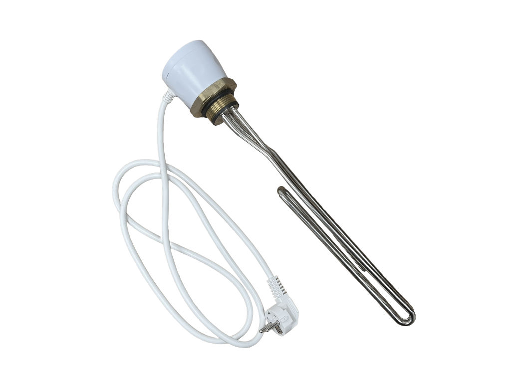 Topné těleso 3000W 230V s termostatem závit G 5/4"