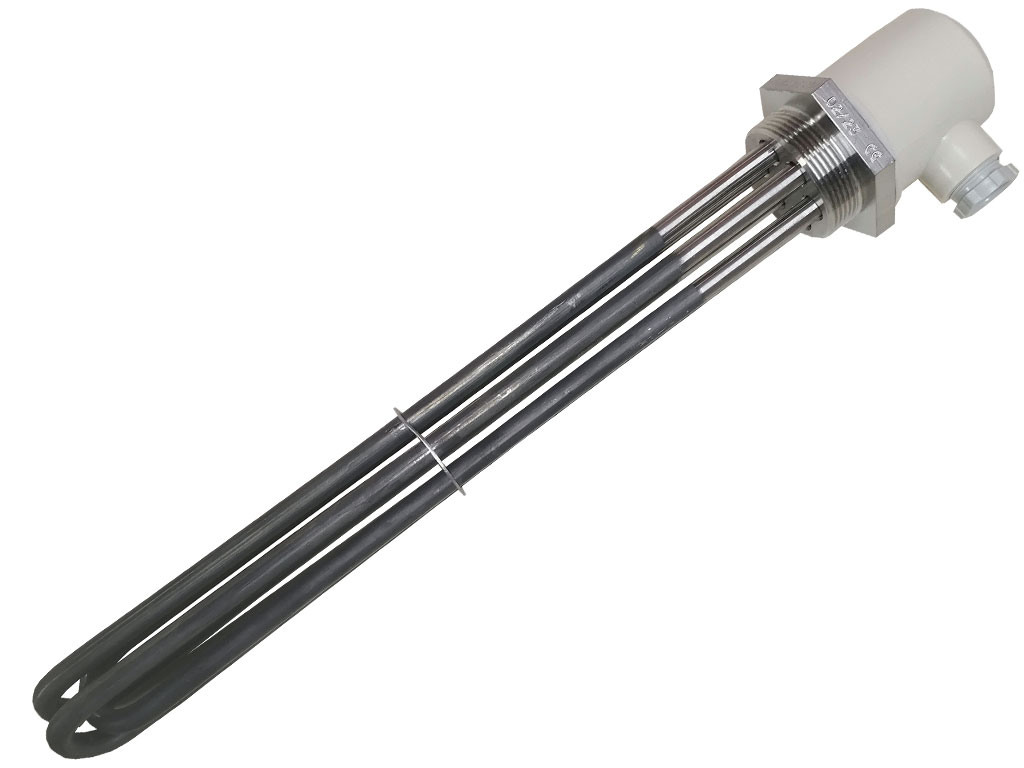 Topné těleso 3000W / 3x230V, celonerezové provedení