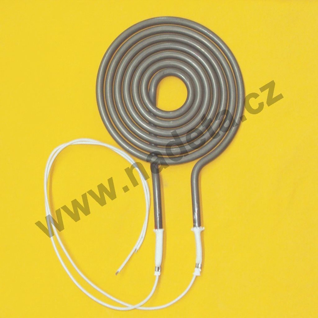 Topné těleso 3000W 400V, stočené plotna