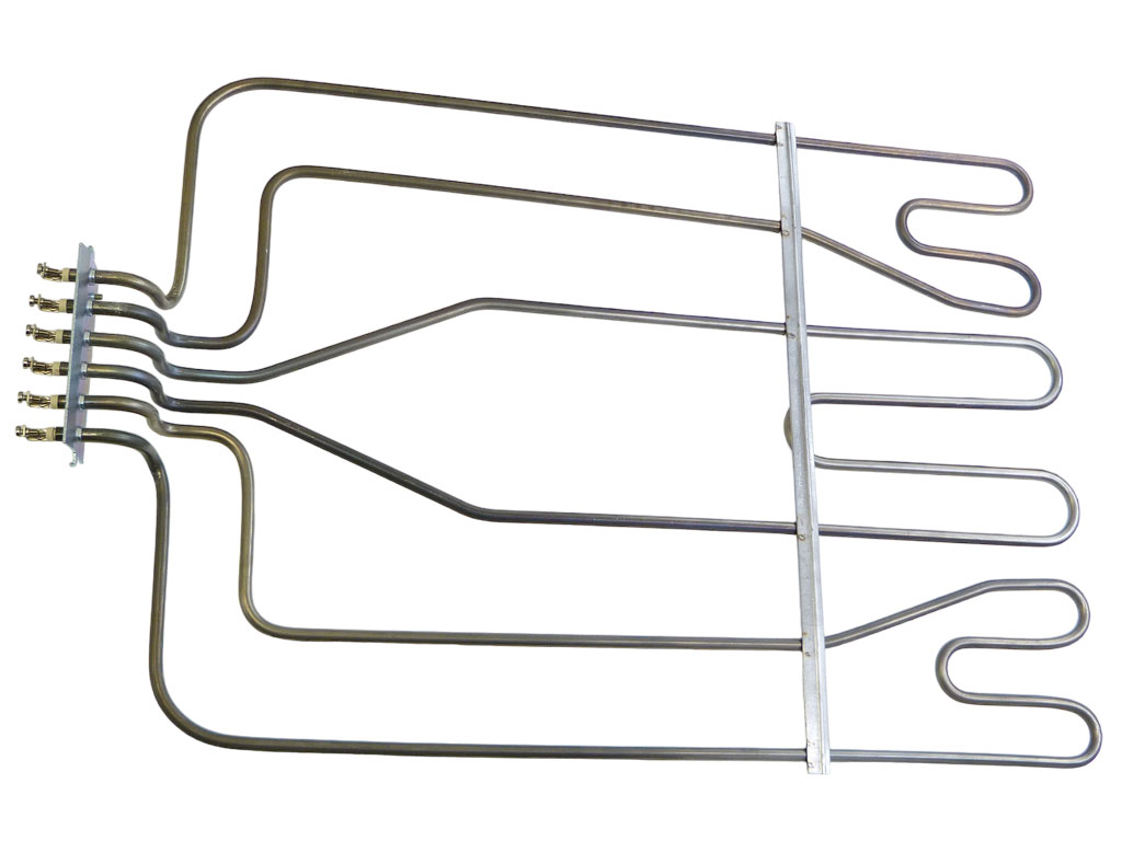 Topné těleso 3x670W ALBA dolní, nerezová ocel