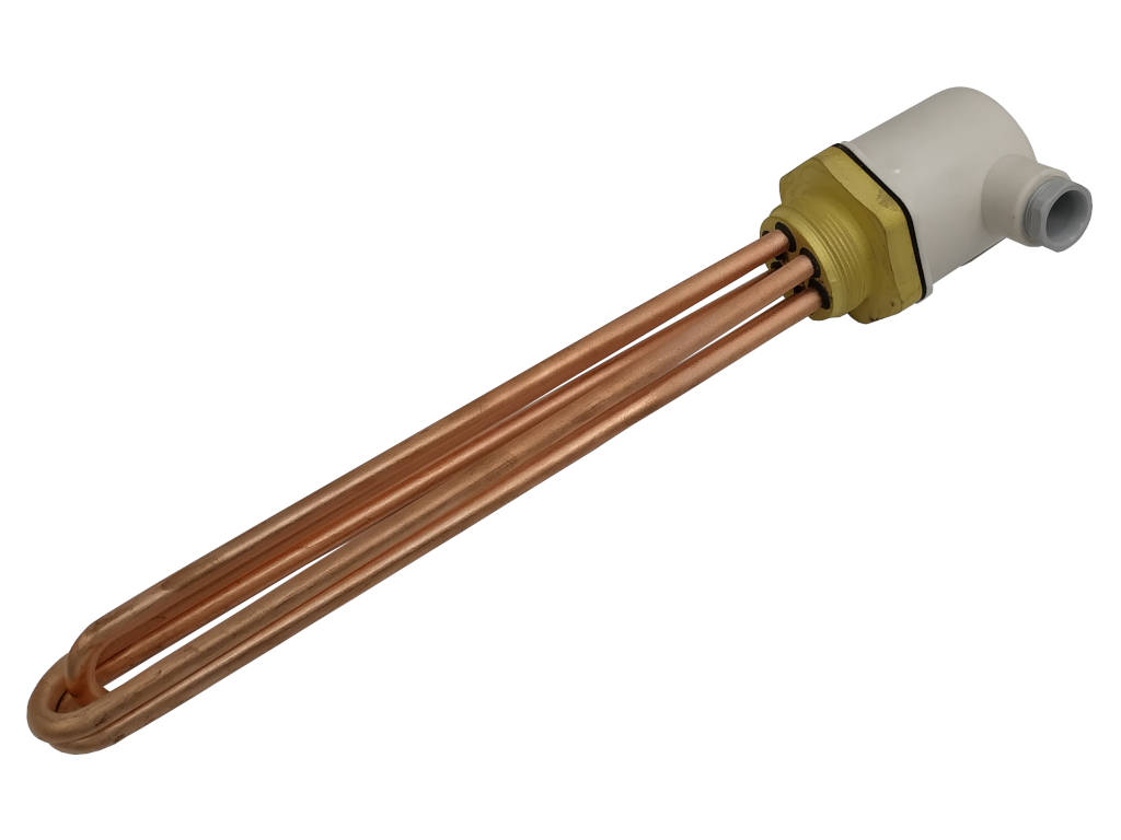 Topné těleso 4,0 KW 230 / 400 V měď (klíč 65)