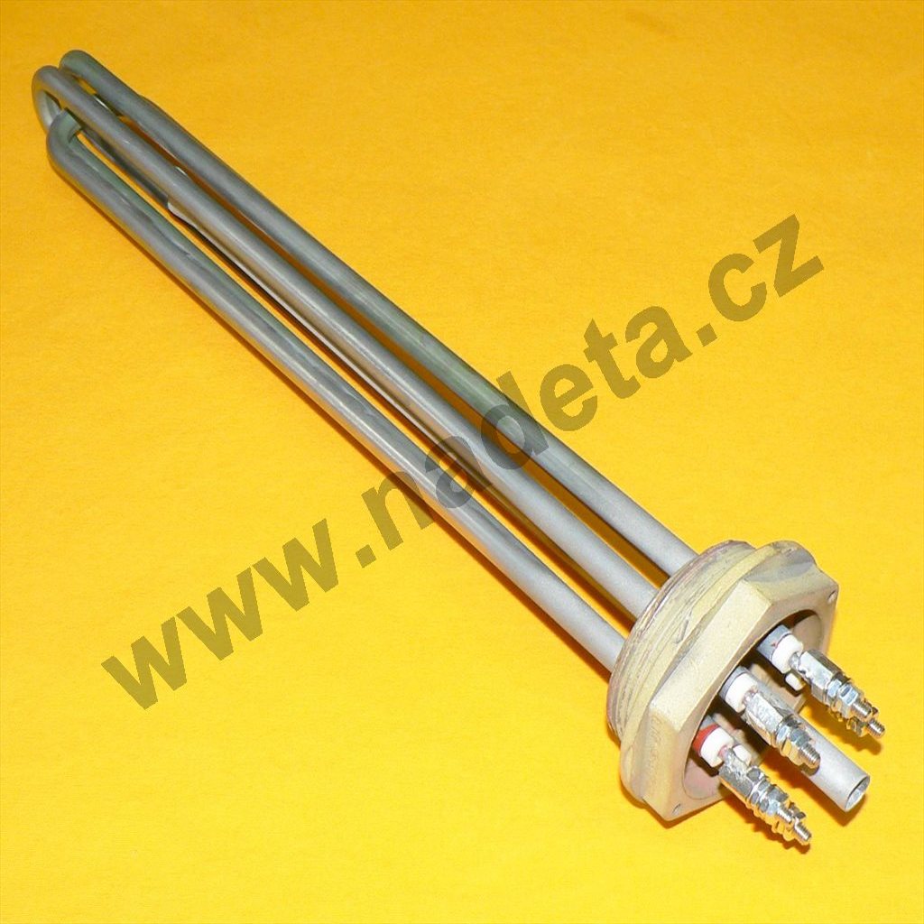 Topné těleso 6000 W 3x230 V / 400 V l=350mm ohřev bazénu, oprava