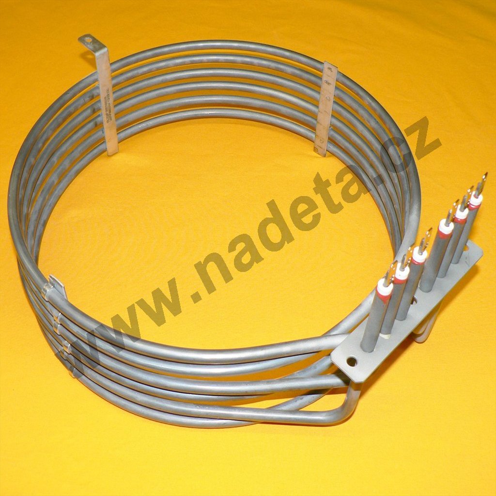 Topné těleso 6500 W kruhové 230 V d=320mm v=100mm, opravené