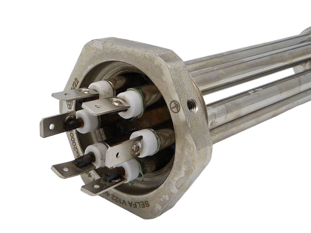 Topné těleso 6kW 3 x 2000W 400V 5/4"