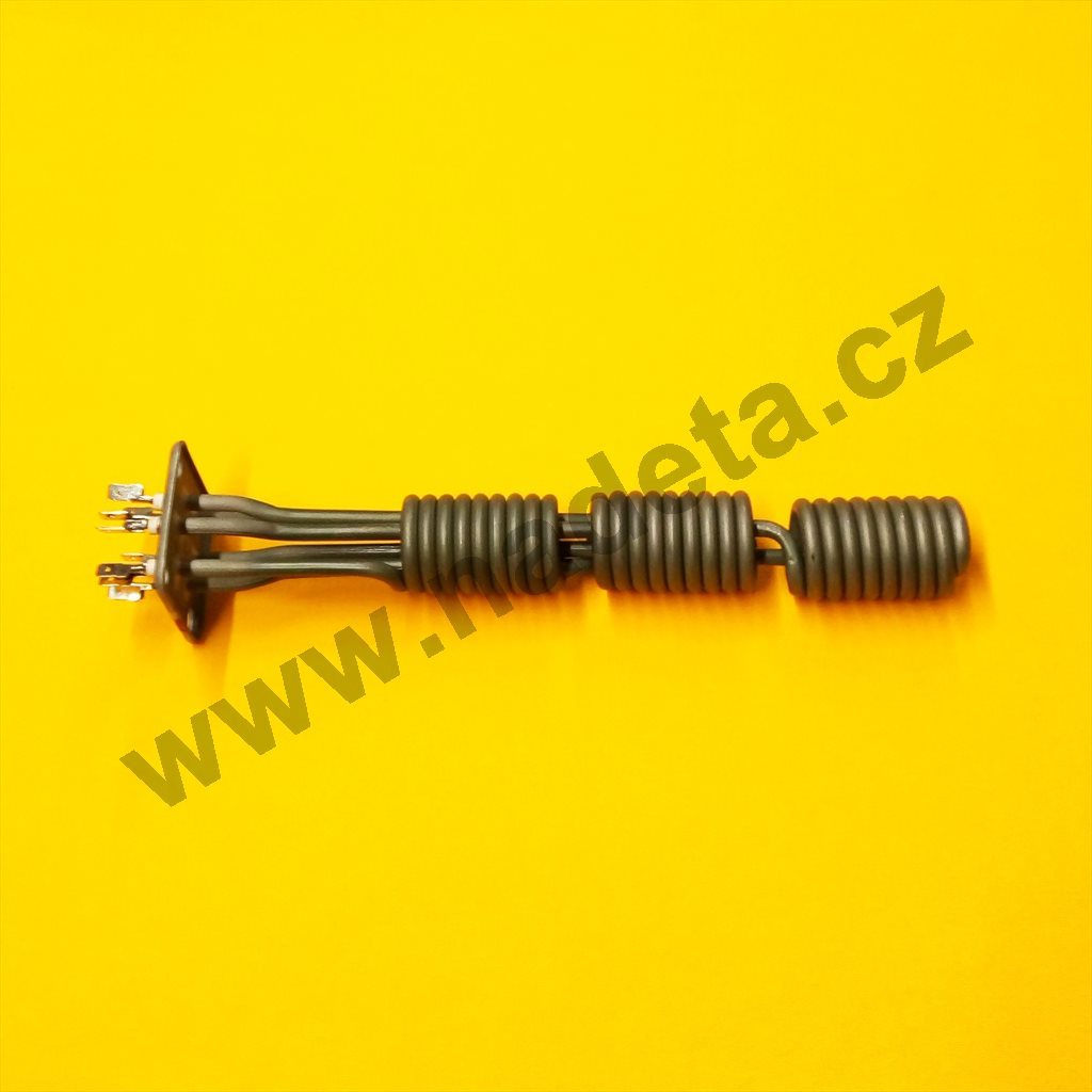 Topné těleso 8000 W, opravené 240 V l=295mm,d=40mm