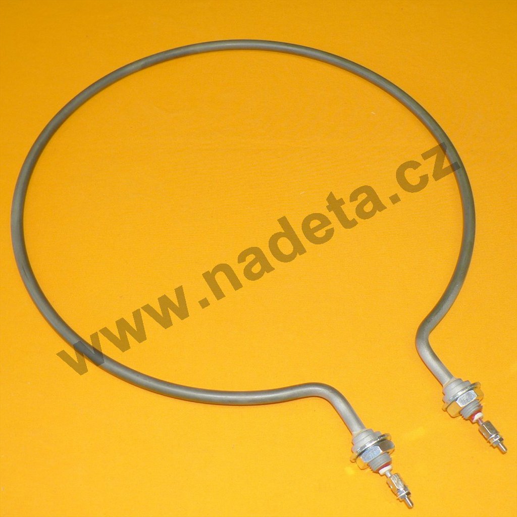 Topné těleso 900W 230V D=300mm 2xM14 udírna 