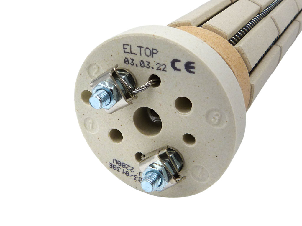 Topné těleso do bojleru Dražice 2200W / 230V 5 čl., 330 mm, keramické topné těleso