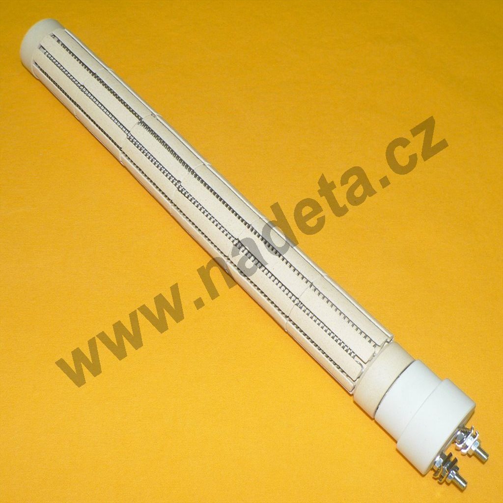 Topné těleso keramické 1000W/230V d=36mm/l=330mm