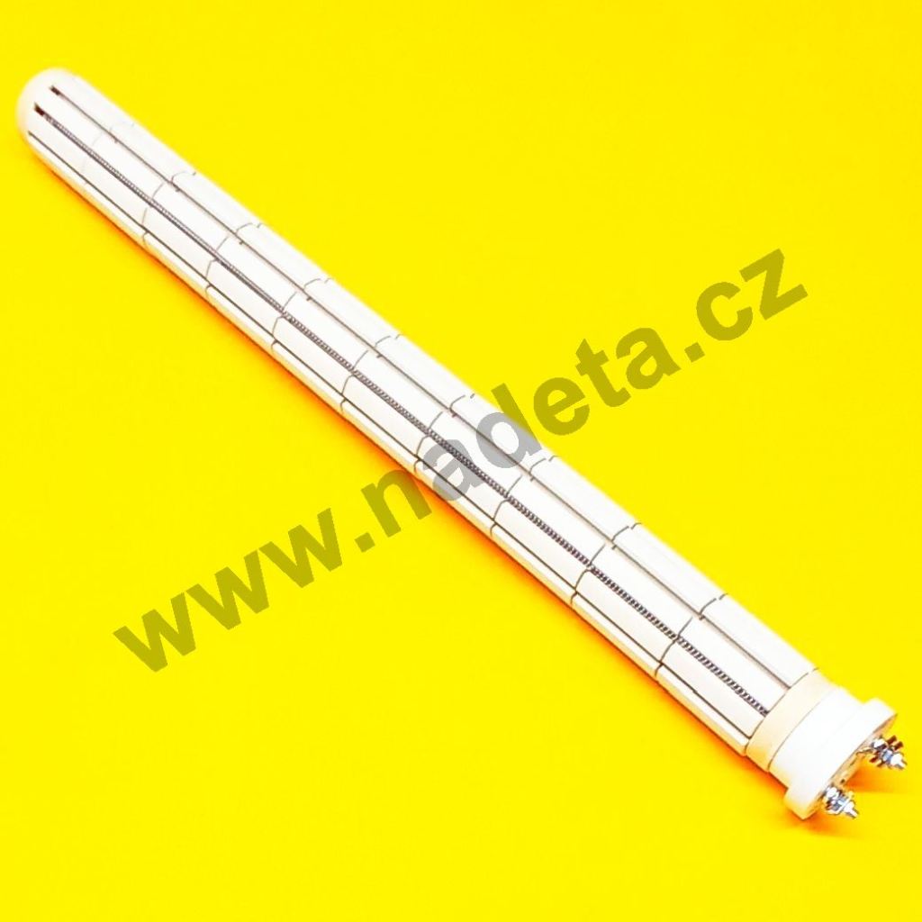 Topné těleso keramické 1500W 10 článků 555mm / 230V, do bojleru a elektrokotle