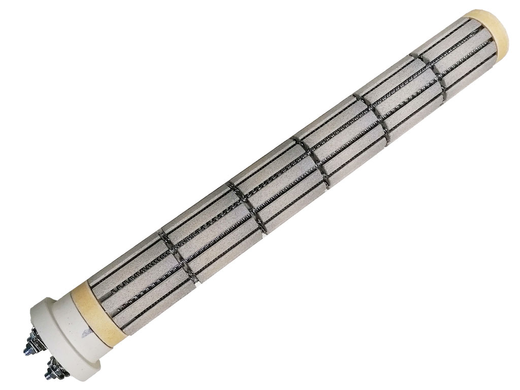 Topné těleso keramické 1x2000W / 230V + 1x1700W / 170V, suché topné těleso