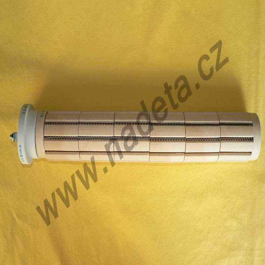 Topné těleso keramické 2000 W 6 článků, 380 mm