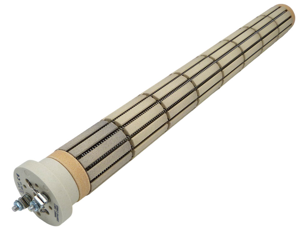 Topné těleso keramické 2000 W, 8 článků, 500 mm, ohřívač vody DZD Dražice