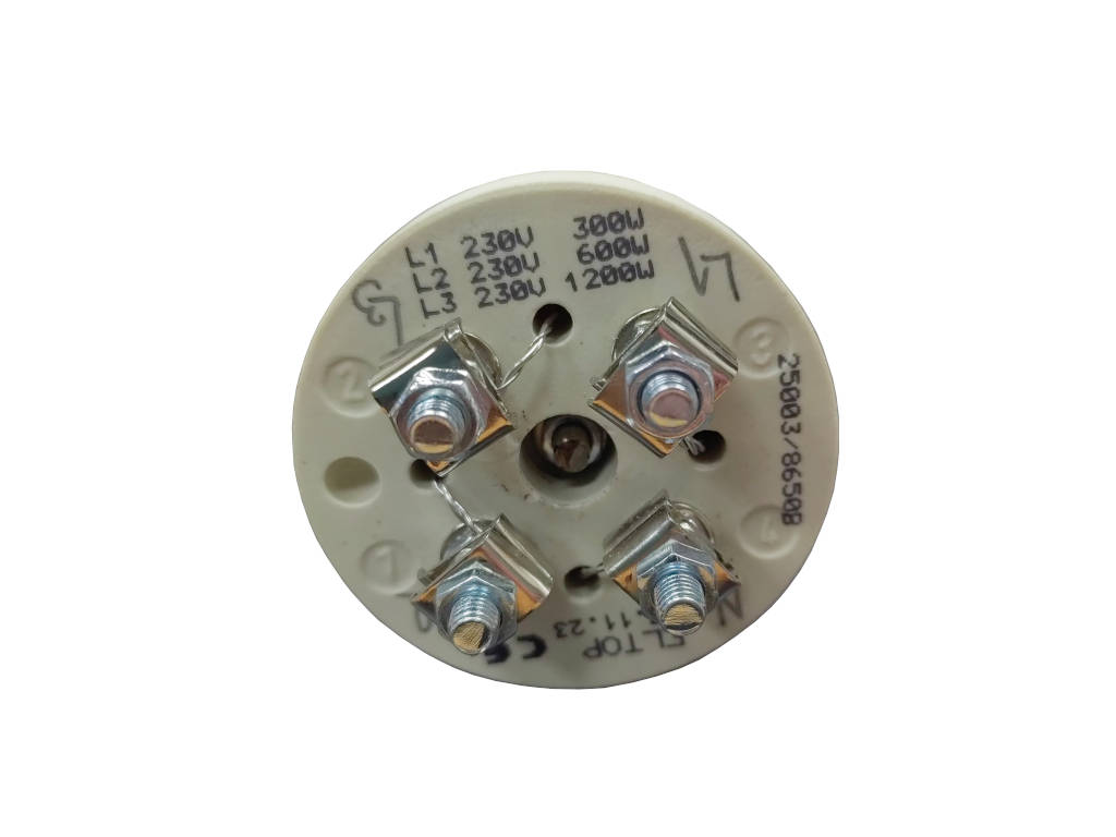 Topné těleso keramické 2100W / 1 x 230V 300W + 1 x 230 V 600W + 1 x 230V 1200W