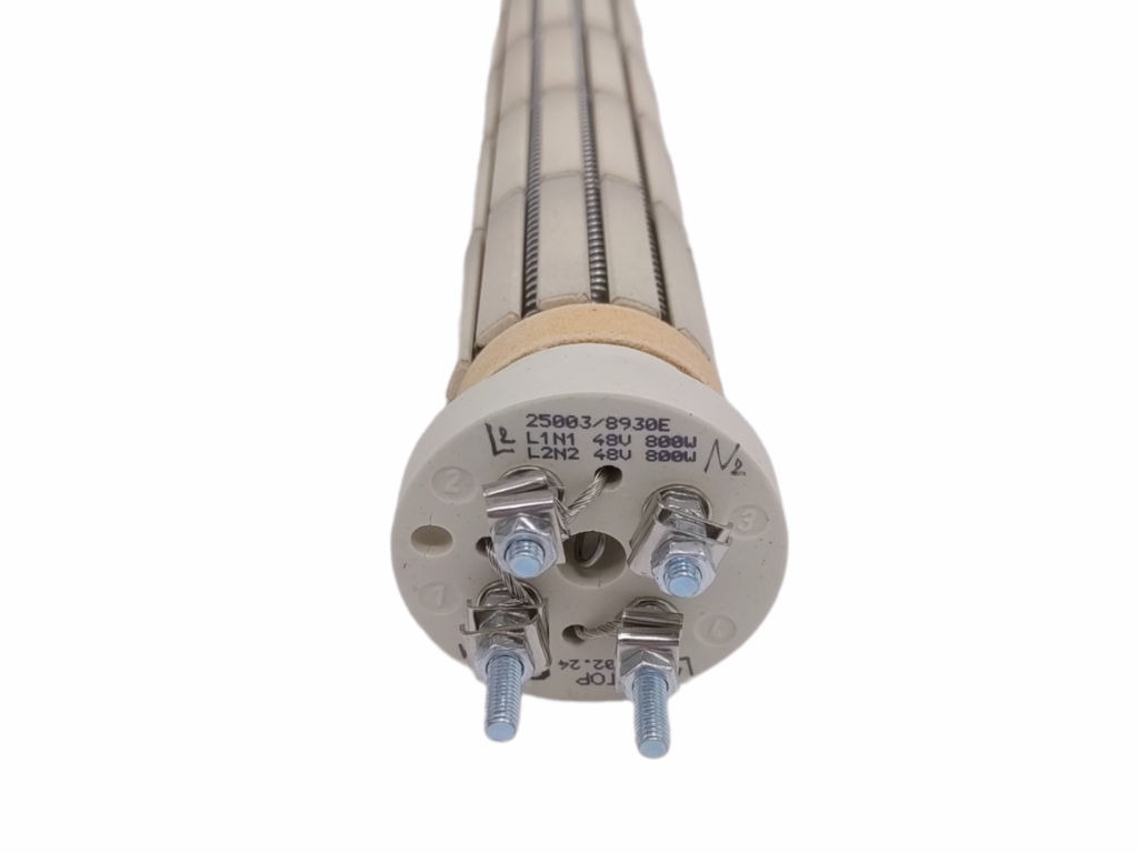 Topné těleso keramické 2x800W / 48V, suché topné těleso