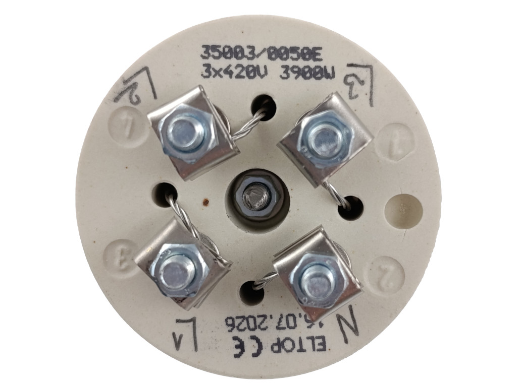Topné těleso keramické 3x1300W / 3x420VV, suché topné těleso
