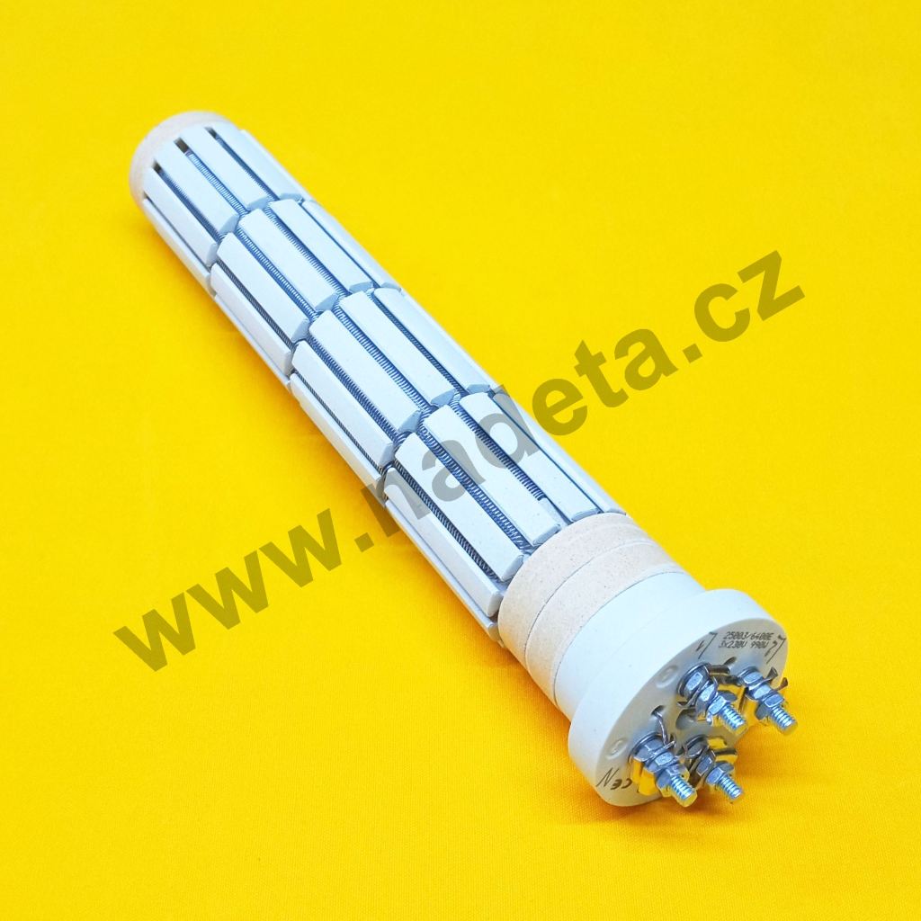 Topné těleso keramické 3x330W 230V l=270mm,4čl.