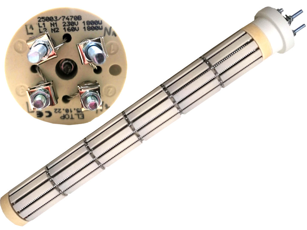 Topné těleso ohřívač párků 300W / 230V