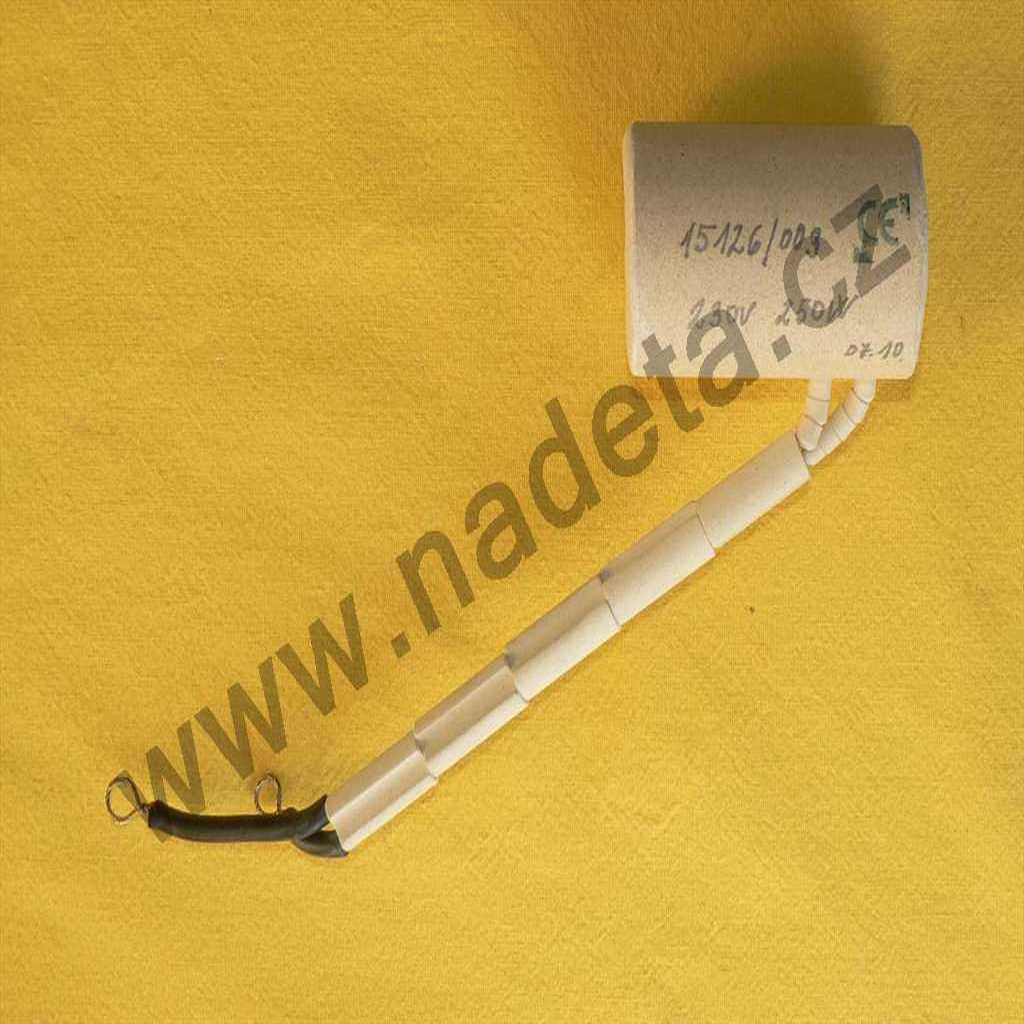 Topné těleso pájky 250W, keramický váleček