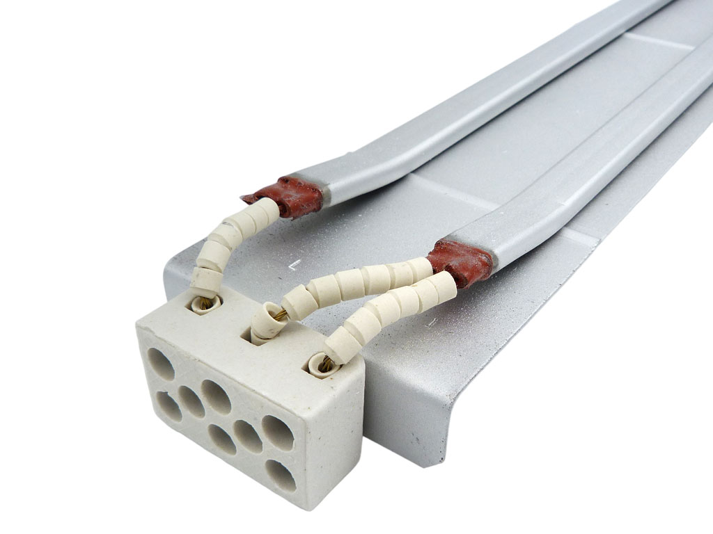 Topné těleso ploché Paketa 2x200W, do trouby Zdice, 3 vývody, náhrada