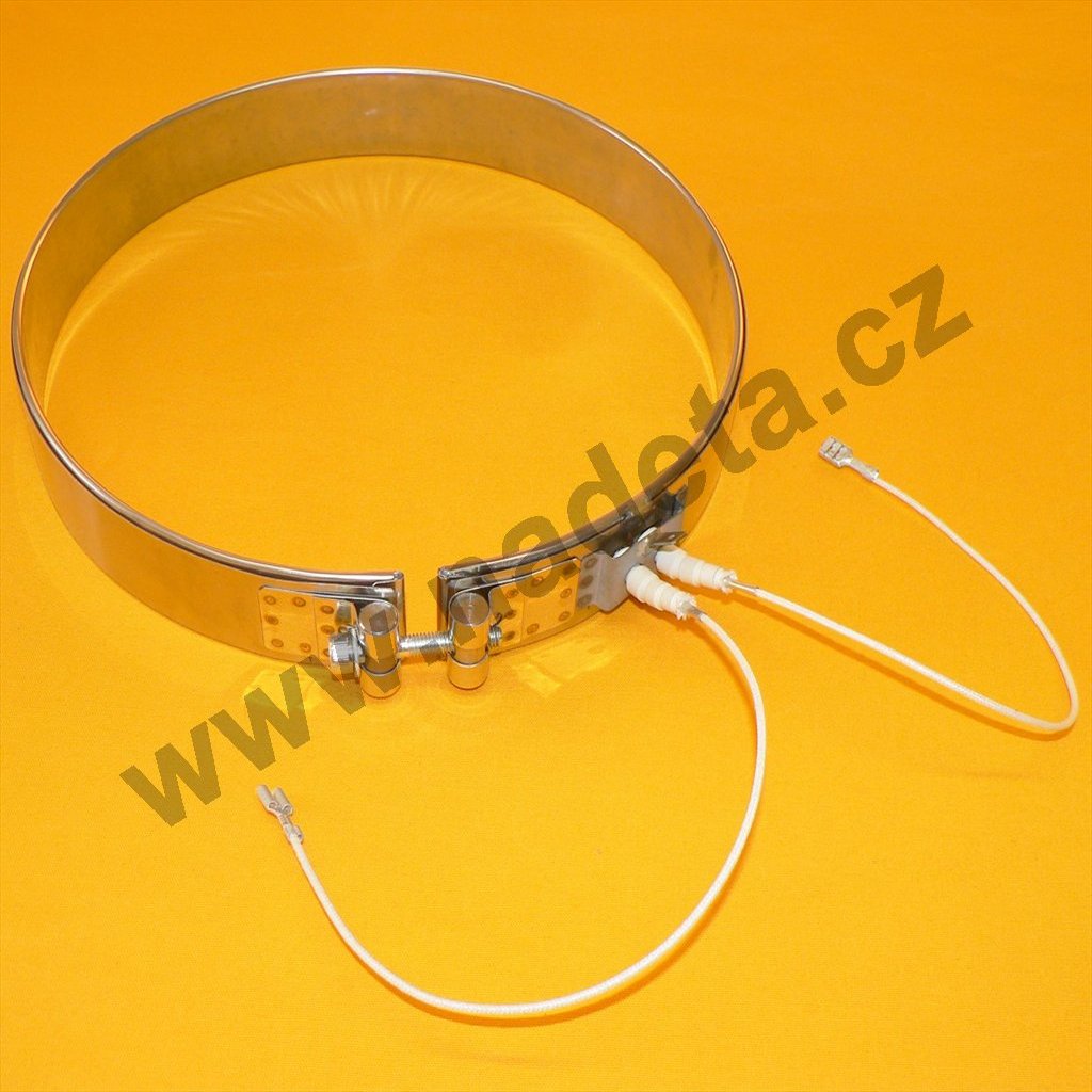 Topný pás 400 W 230 V d=220mm š=35mm vývody 200mm