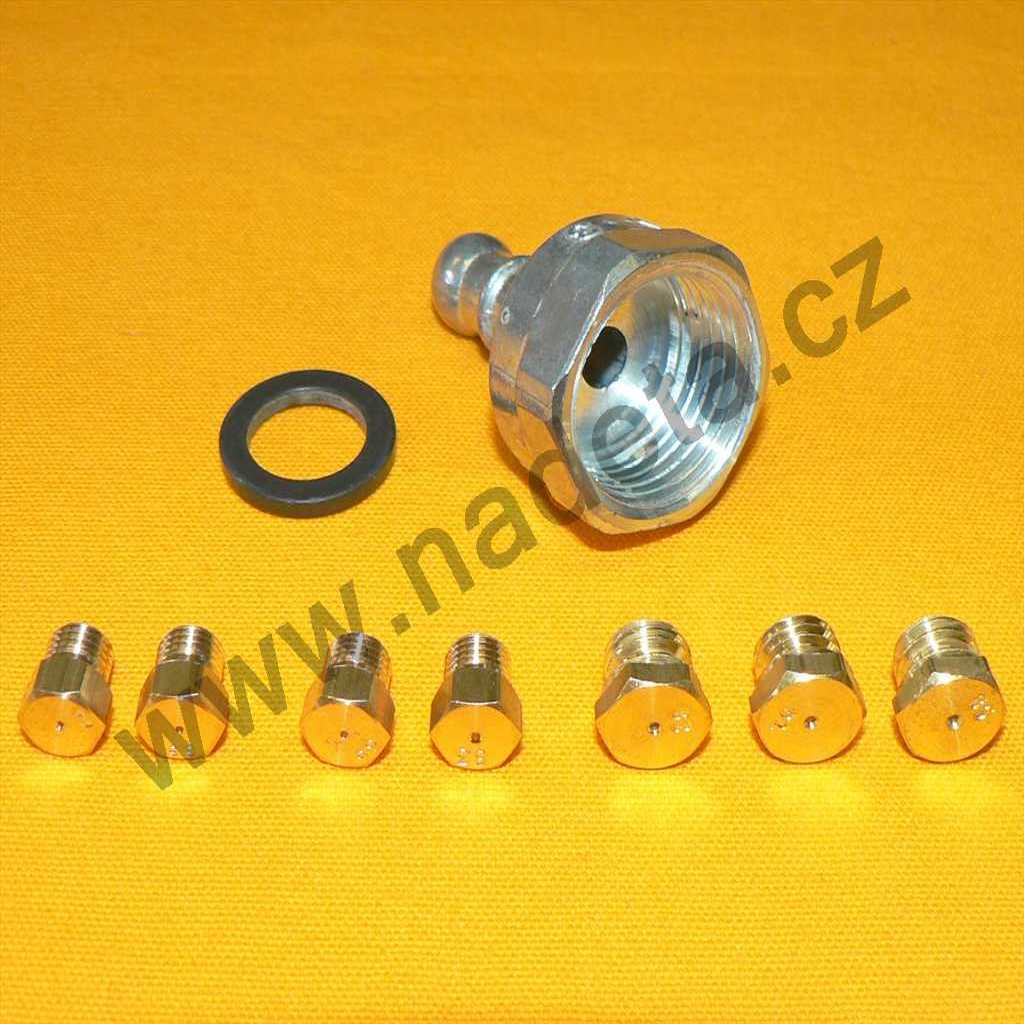 Tryska propan butan sada, model 2009