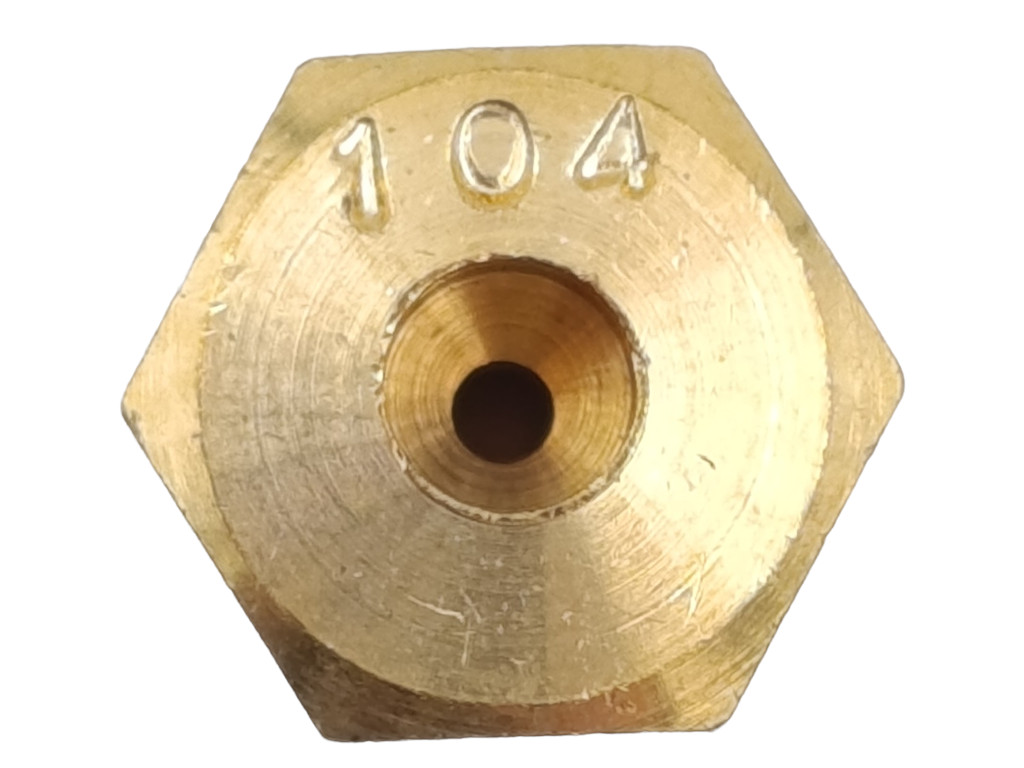 Tryska zenmí plyn střední, sporák Indesit KN3G61SA, d=1,04 mm