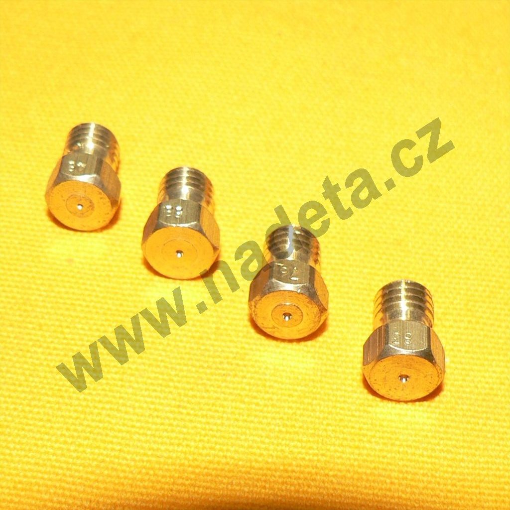 Trysky propan butan sada, sporák Zanussi