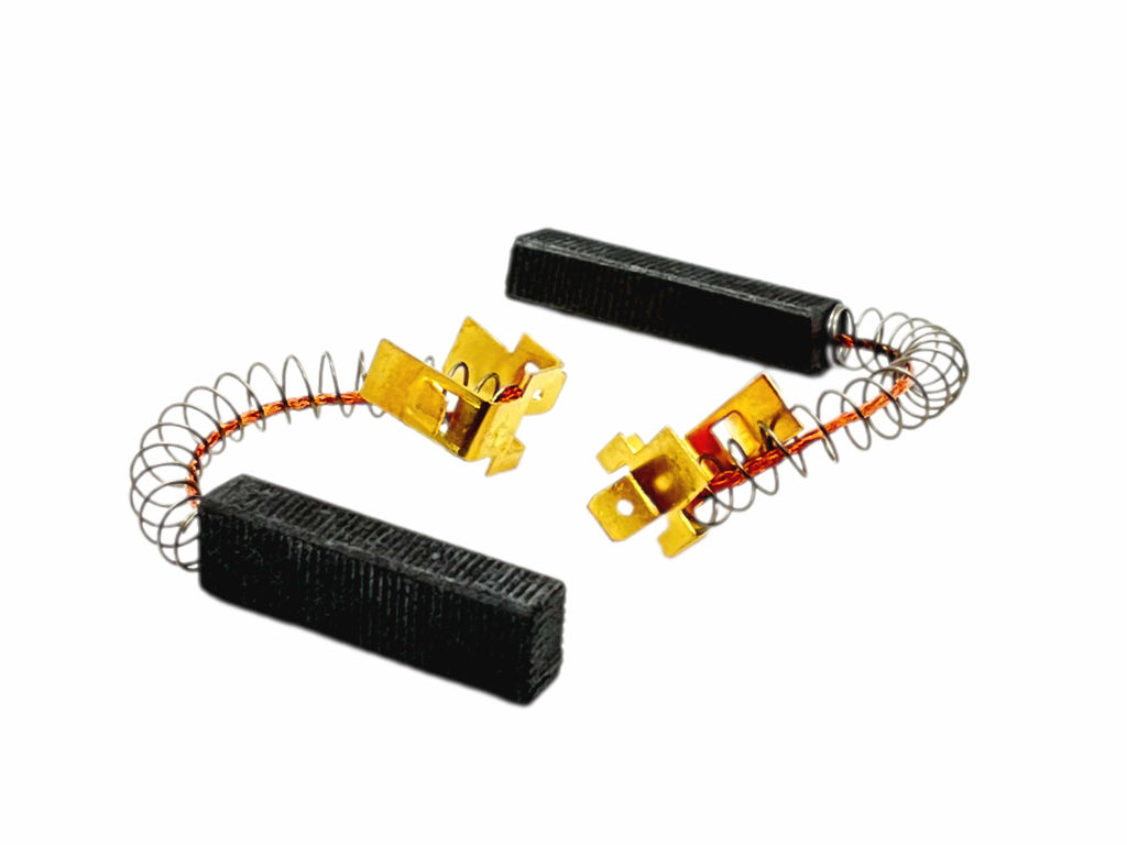 Uhlíky Ergo 2ks, 6.3 x 10 x 31 mm, sekačka NRE 011 Ergo Chornice, Diu Jevíčko, uhlíky do elektromotorů