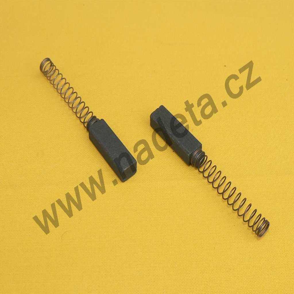 Uhlíky Omega 2ks, 5 x 6 x 21 mm, uhlíky elektromotor vysavače NDR